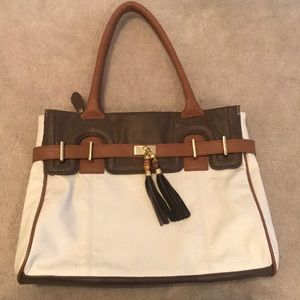ALDO top handle satchel PU leather bag